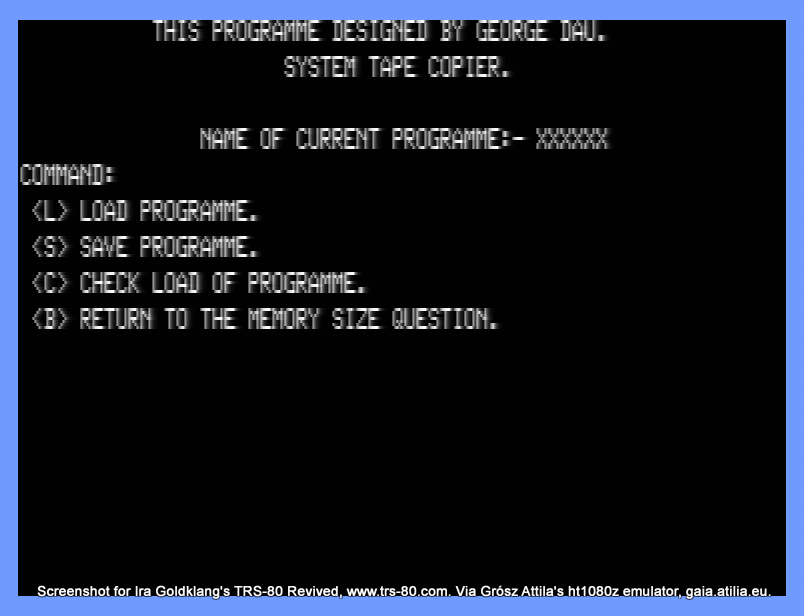 Screen shot